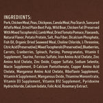 Ingredient list
