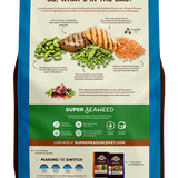 Backside image of Supreme Source Beef, Chicken Meal and Lentil Recipe