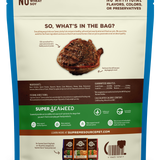 Backside image Supreme Source Jerky Cuts Beef Flavor