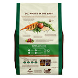 Backside image of Supreme Source Chicken, Apple and Carrot Recipe dog food