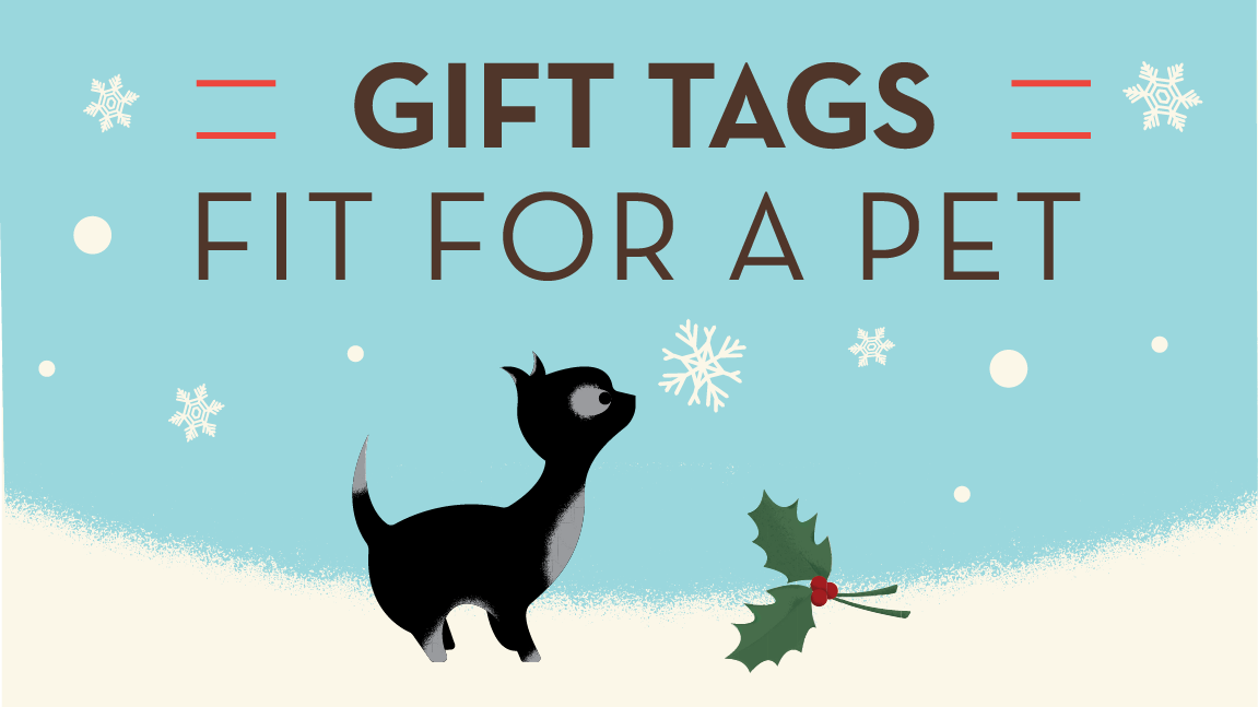 Gift Tags Fit for a Pet