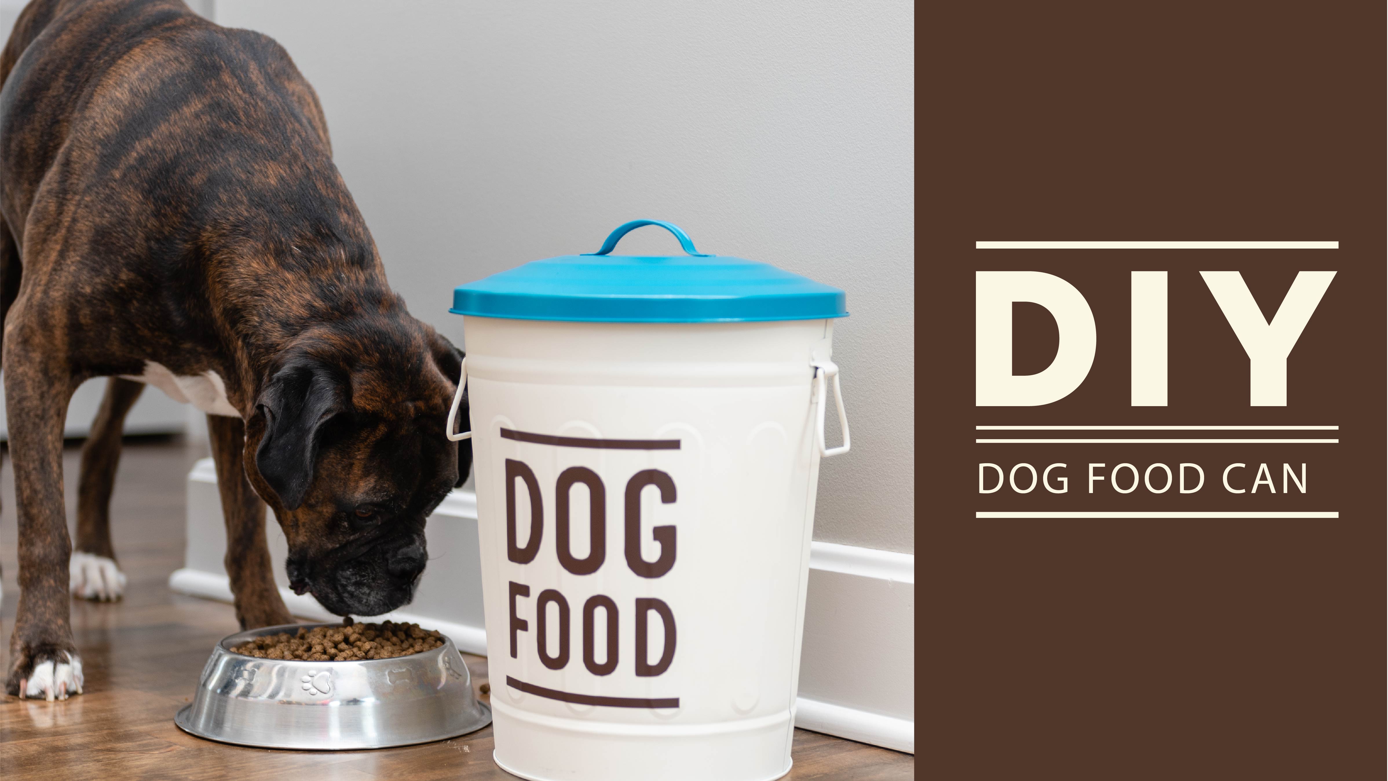 DIY Dog Food Can