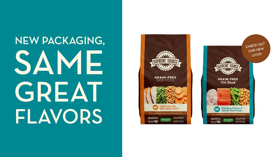 New Packaging, Same Great Flavors