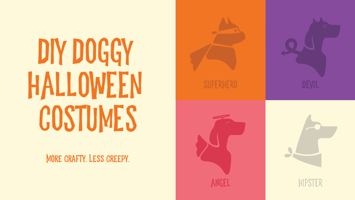 Easy DIY Doggy Halloween Costumes