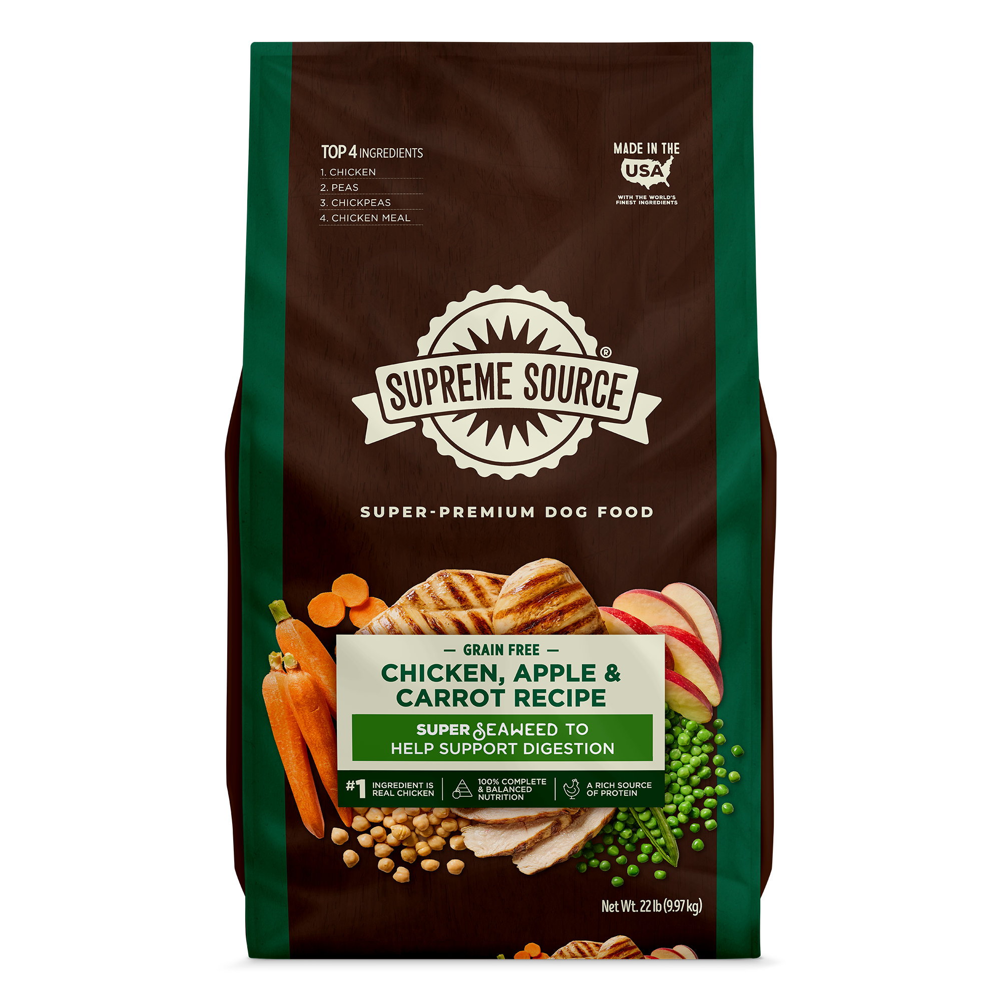 Supreme Source Chicken, Apple and Carrot Recipe Dry Dog Food
