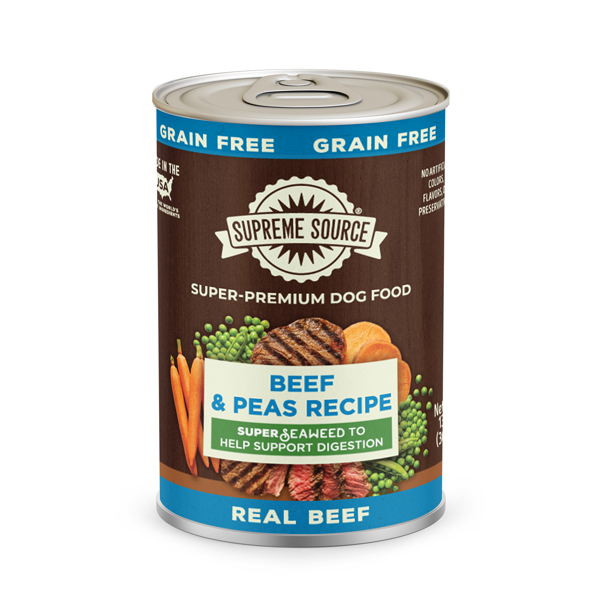 Beef & Peas Recipe Wet Dog Food