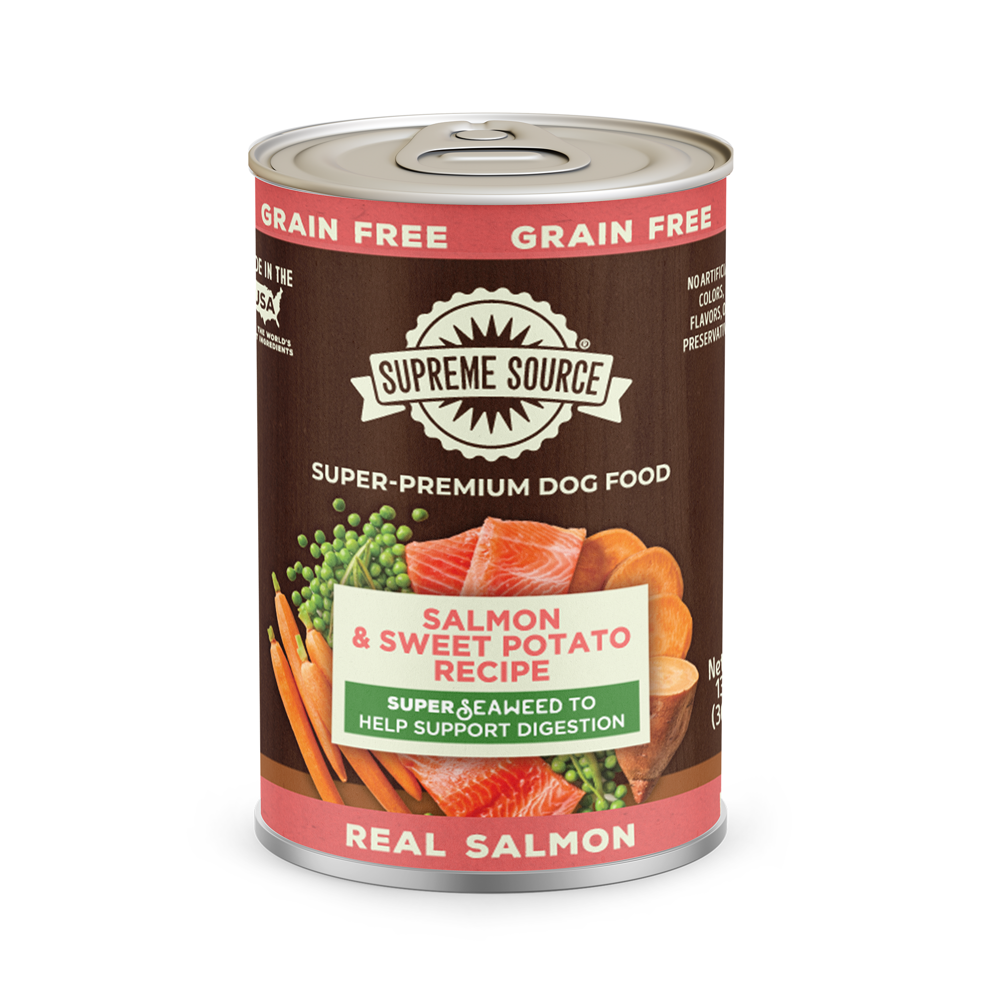 Salmon & Sweet Potato Recipe Wet Dog Food