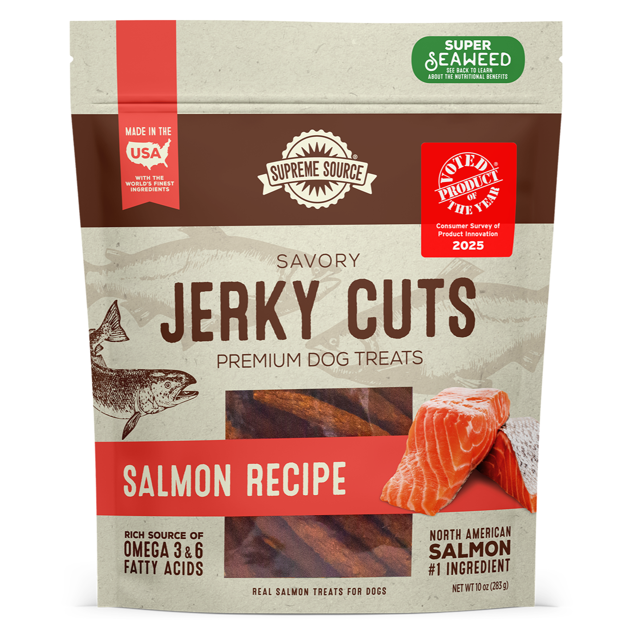 Supreme Source Salmon Jerky Cuts