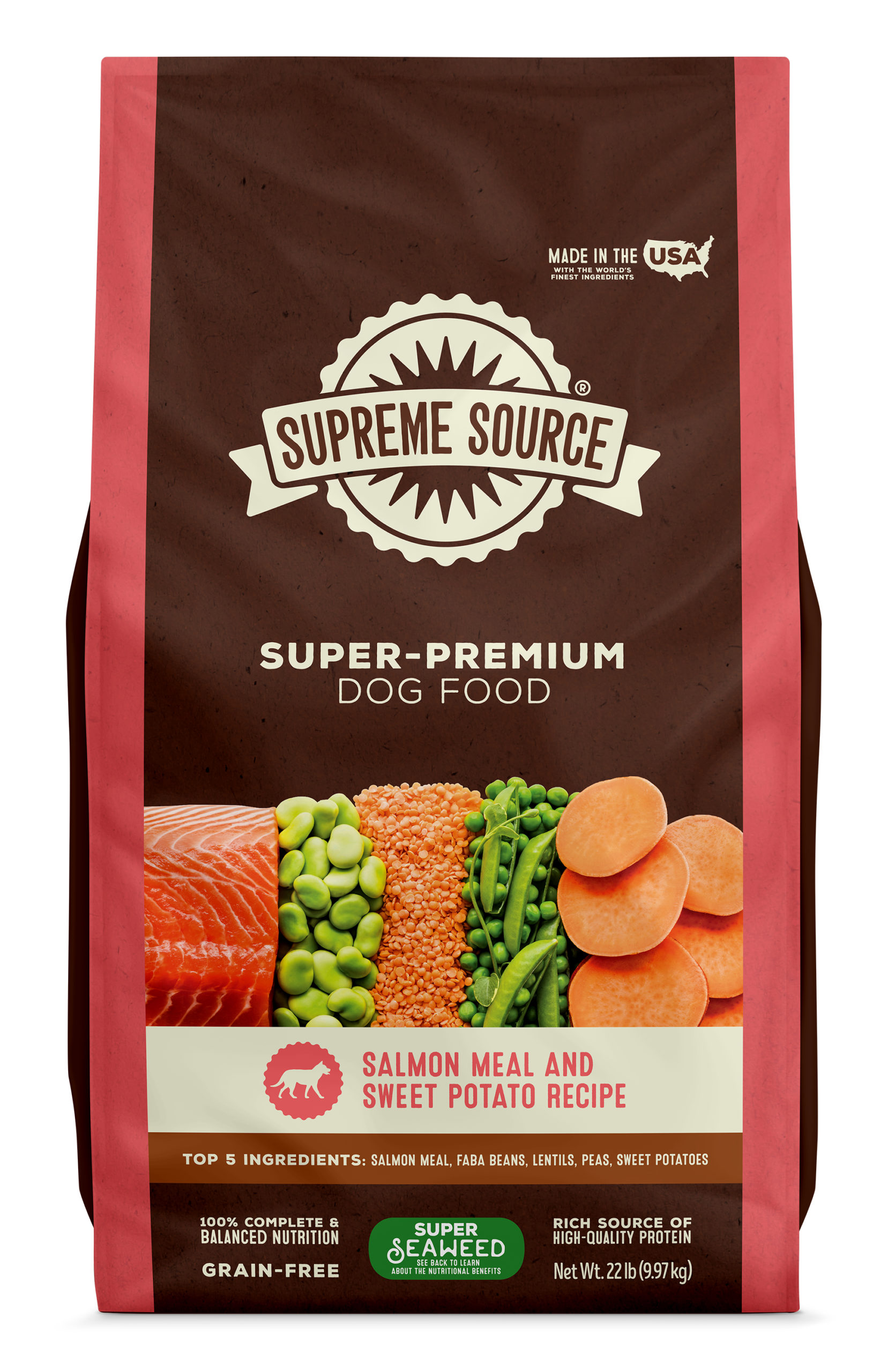 Salmon Dog Food | Salmon & Sweet Potato Dog Food | Supreme Source