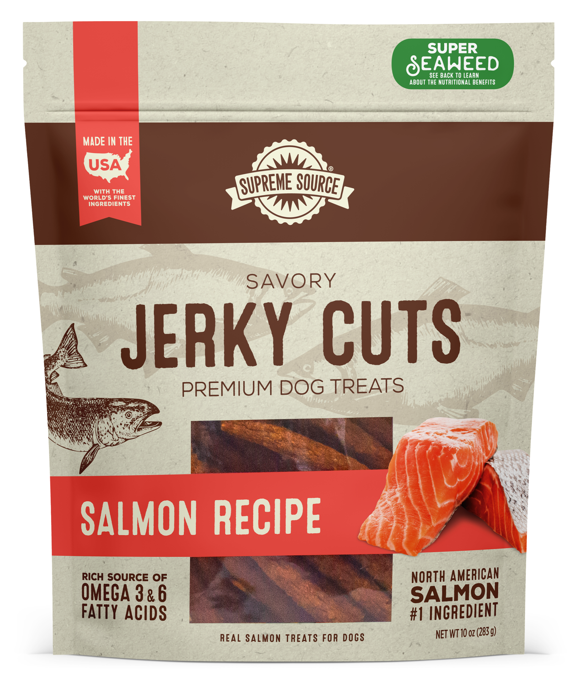 Supreme Source® Salmon Jerky Cuts
